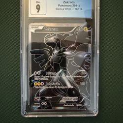 Pokemon Zekrom Black&White Mint 9 CGC