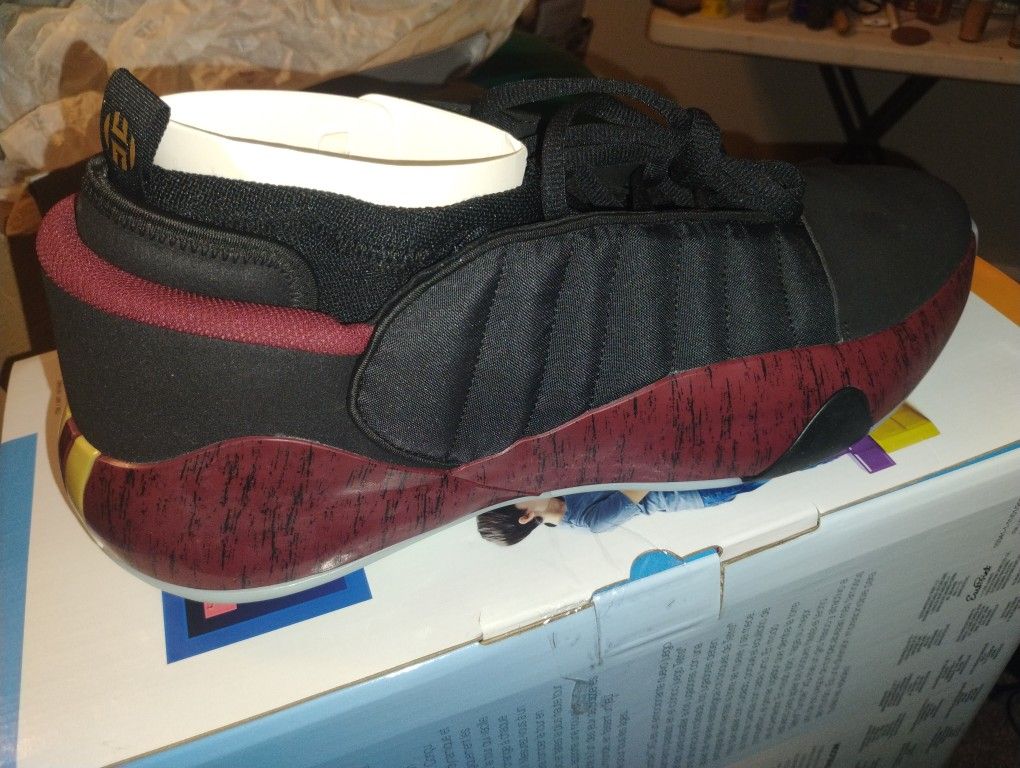 Adidas James Hardens Vol 7 $85. Nike Slides $50