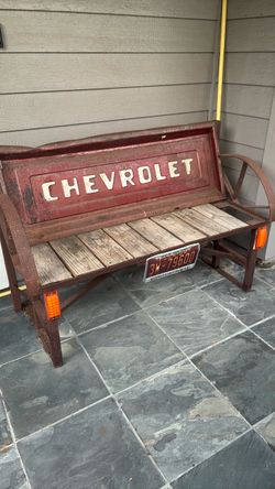 One of a kind Chevrolet Bench