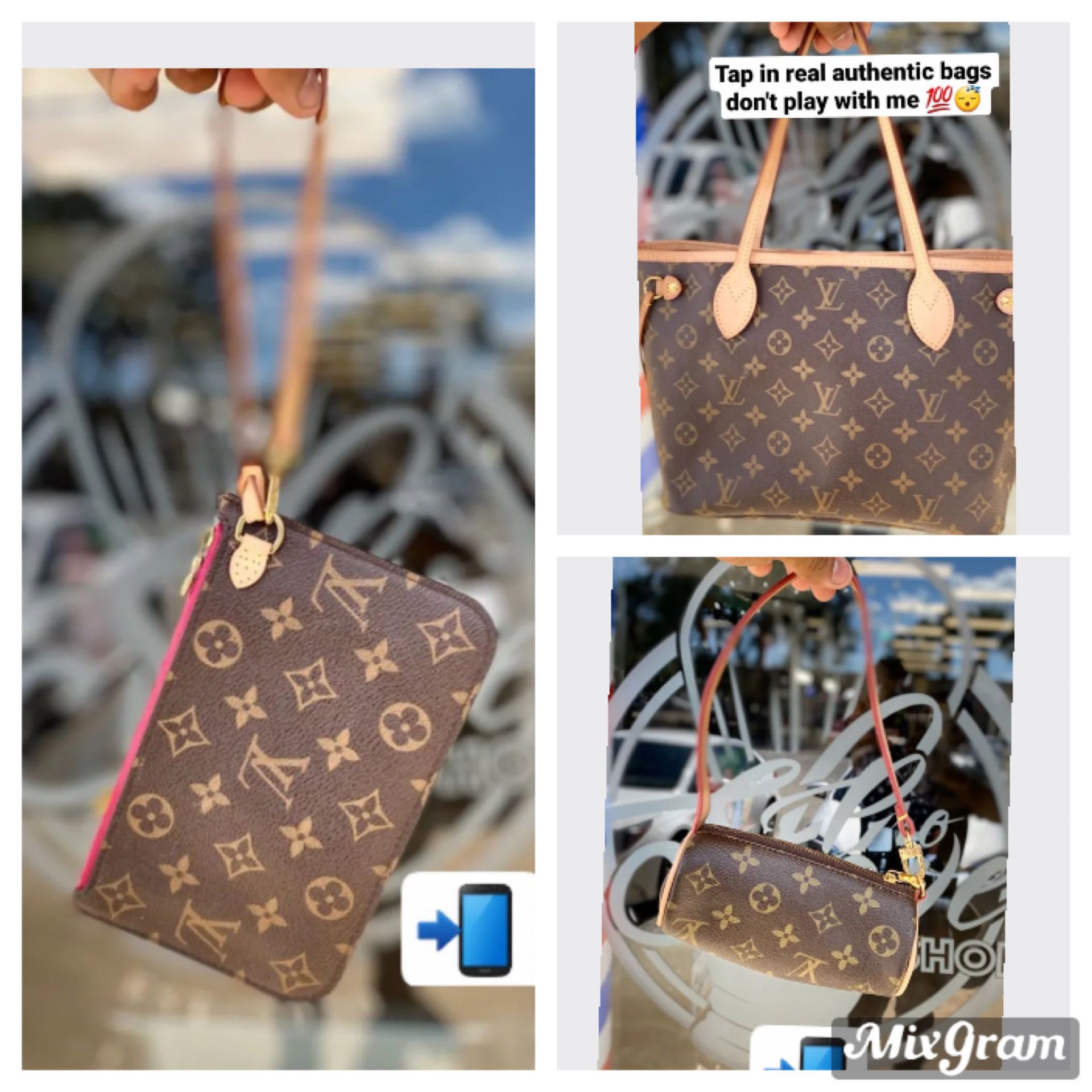 Ladies Girl Authentic Louis Vuitton Purse, Wallet, Hand Bag, And Bracelet 