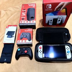 Last Day For Sale! Nintendo Switch OLED Flawless with Extras! OG Boxes