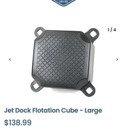 Jet Dock cubes for floating Jet Dock