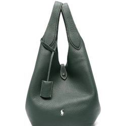 Polo Ralph Lauren Tote bag
-large dark green + beach bag