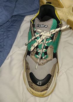 Gucci x Balenciaga The Hacker Project Triple S size 43/9 and half