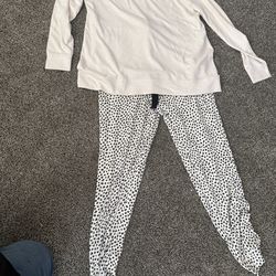 Jaclyn Maternity Whisper Luxe Pajama  set (L)