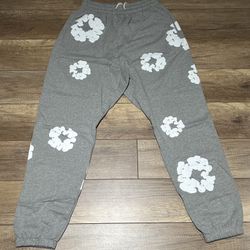 Gray Denim Tears Joggers 
