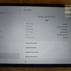 Samsung Galaxy Tab S7 FE 5G Verizon