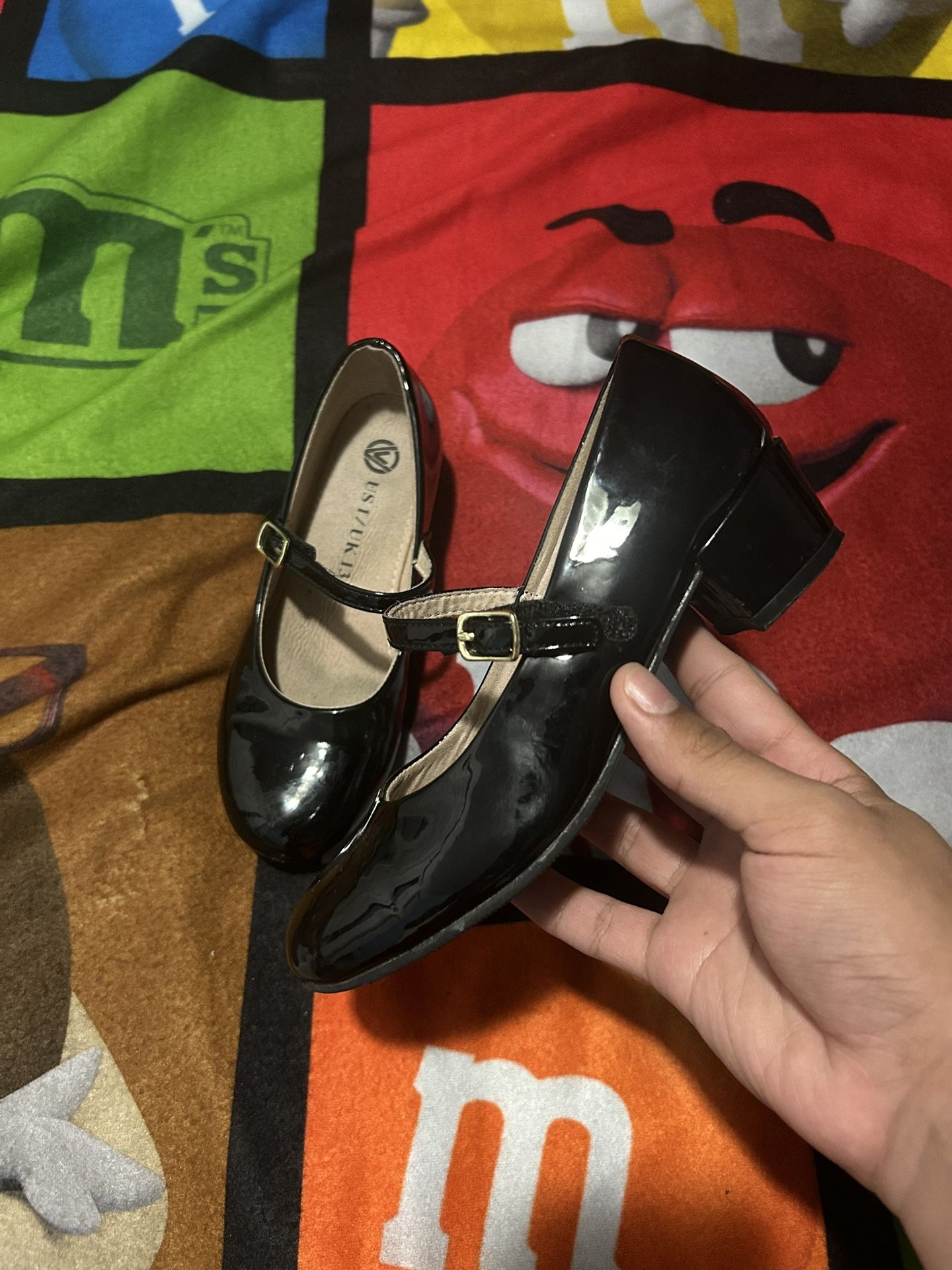 Black Patent Leather Kids Dress Shoes