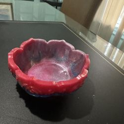 Colorful Lotus Bowl
