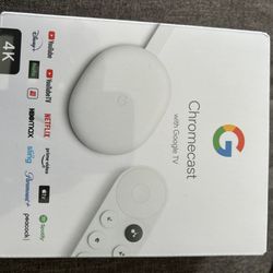 Chrome cast Google 4k