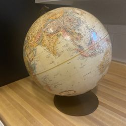 Vintage Replogle Globe World Classic Series 12 inch W/ stand & USSR on map!