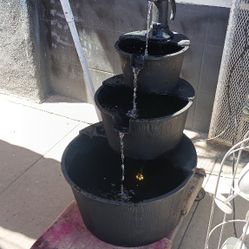 40 Inches Hight. ALL PLASTIC. FOUNTAIN 