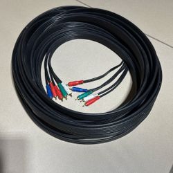 70ft Component AV Cable – Audio/Video RCA – $10