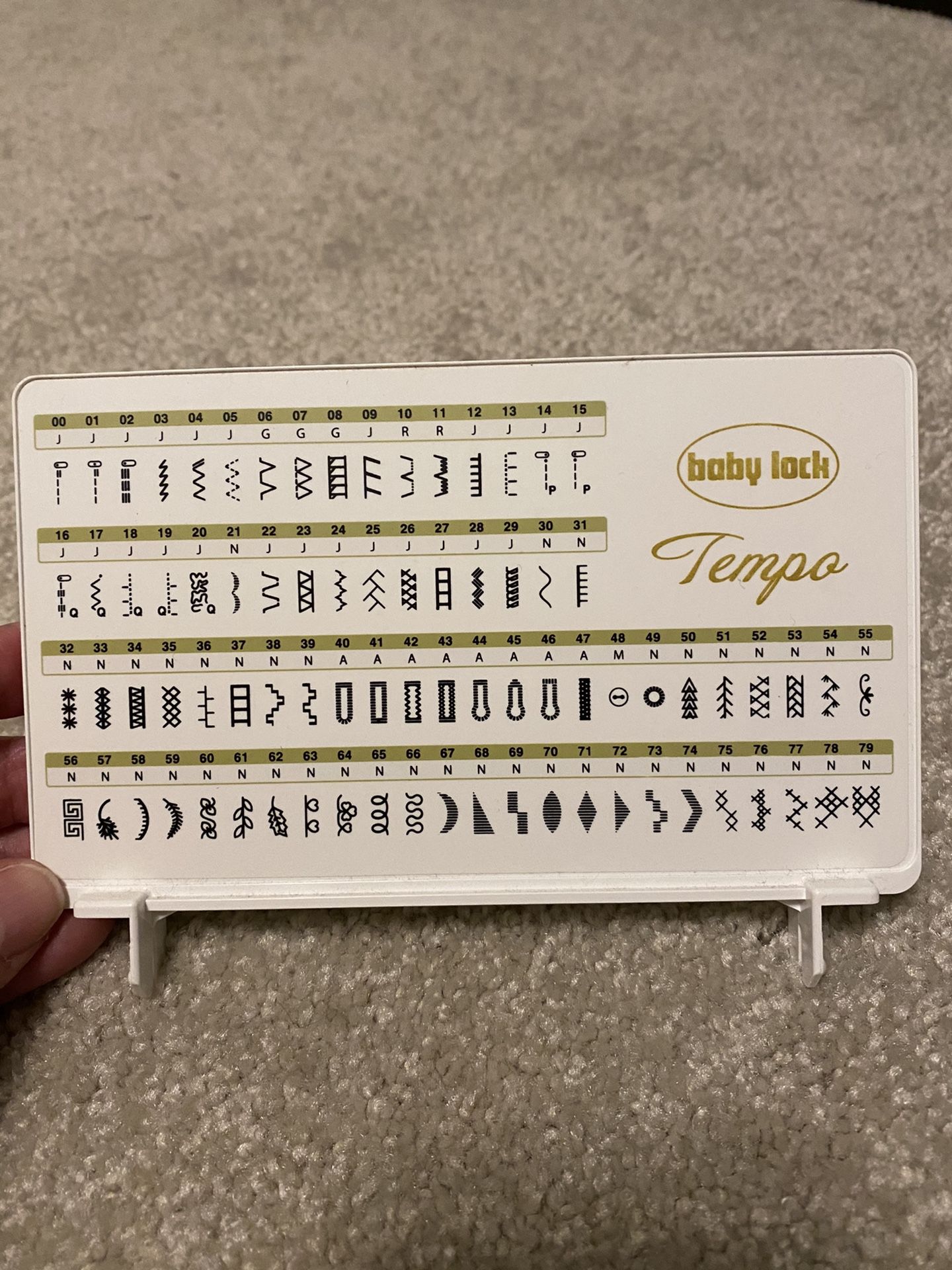 Baby Lock Tempo sewing machine for Sale in Olympia, WA OfferUp