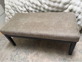 Priced to sell! Uphlostered bench