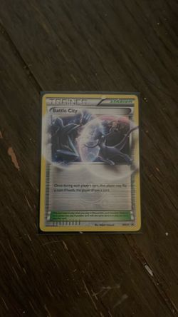 Rare trainer battle city stadium card