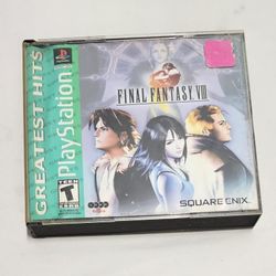 Final Fantasy VIII 8 (PlayStation 1, 1999) PS1  Greatest Hits No Manual Tested 