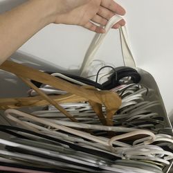 Large Bag Of Plastic Hangers 