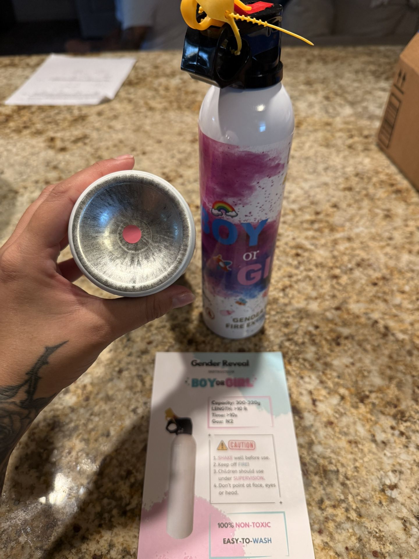 Gender Reveal Cannon (Girl)