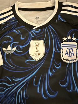 Argentina blue adidas jersey