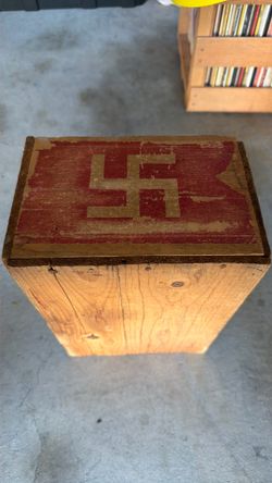 Antique 1910s Wooden Advertising Crate - Pacific Coast Biscuit Co.