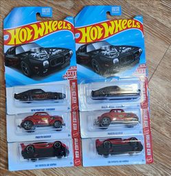 New 2026 2 complete Hot Wheels N case red edition sets