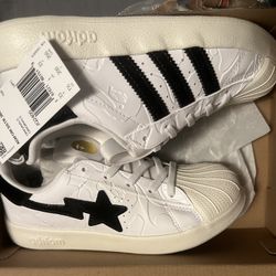 NEW 2025 ADIDAS BAPE ADIFOM SUPERSTAR PS Sz1.5