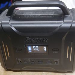 Energizer Max Portable Power Station PPS320W01 PRE OWNED NO POWER CORD.