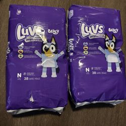 Luvs Bluey Diapers 