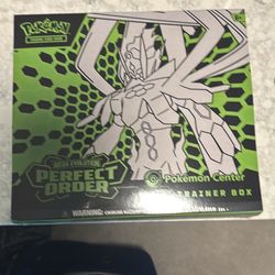 Perfect Order Pokemon Center Exclusive ETB