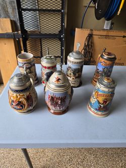 Budweiser Collectable Beer Steins