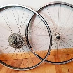 MTB Wheels Alexrims Racers Edge Adventurer + Bontrager