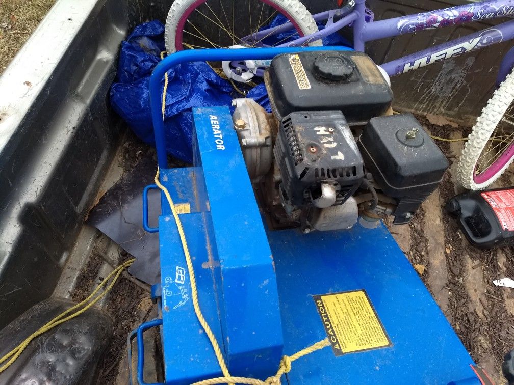 Used one owner Bluebird 530 lawn aerator