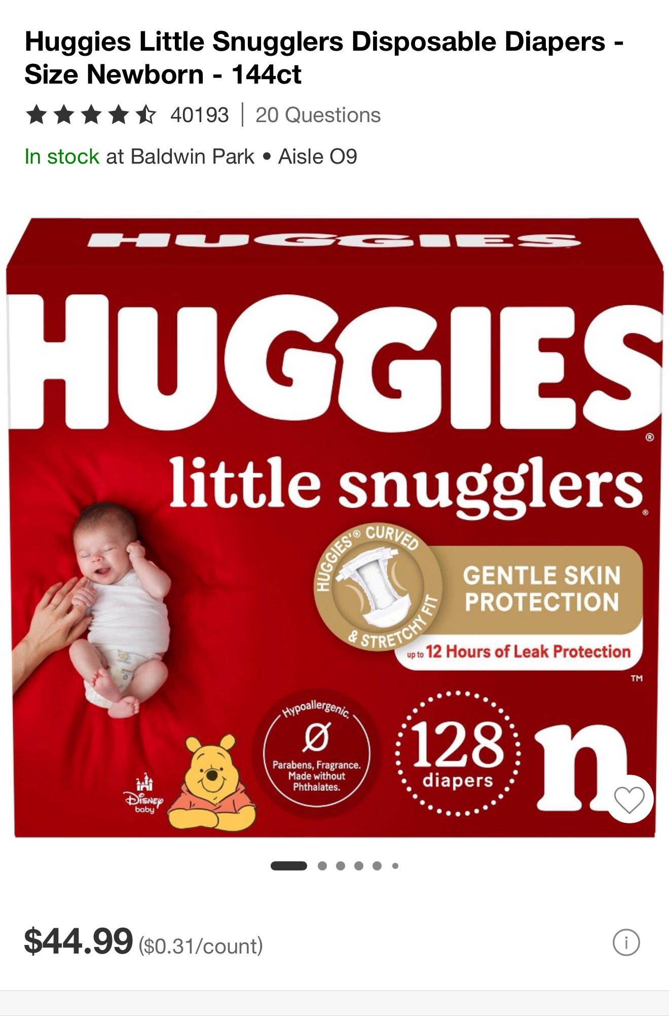 Huggies Diapers