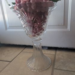 Towle Large 24 Lead Crystal Centerpiece Vase