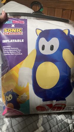 Inflatable Sonic costume