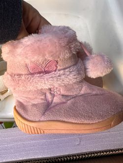 Small Kid Pink Boots