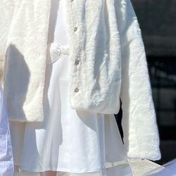 Girls White Dress 