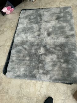 5ft X 6 ft Light Gray Area Rug Brand New