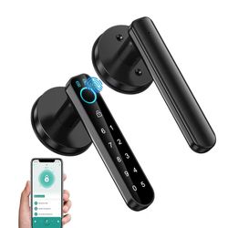 Fingerprint Door Lock- Smart Door knob,biometric Door Lock with passcode keypad