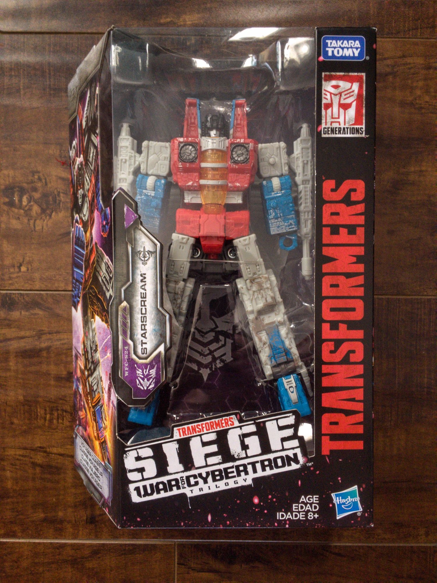 Starscream TRANSFORMERS jet 2019 SIEGE • Seekers DECEPTICON ✈️