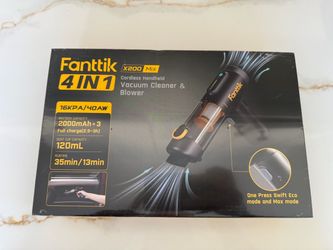 Fanttik X200 Mix 4-in-1 Cordless Vacuum & Blower – New Sealed