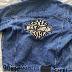 Original Harley Davidson Jean Jacket 