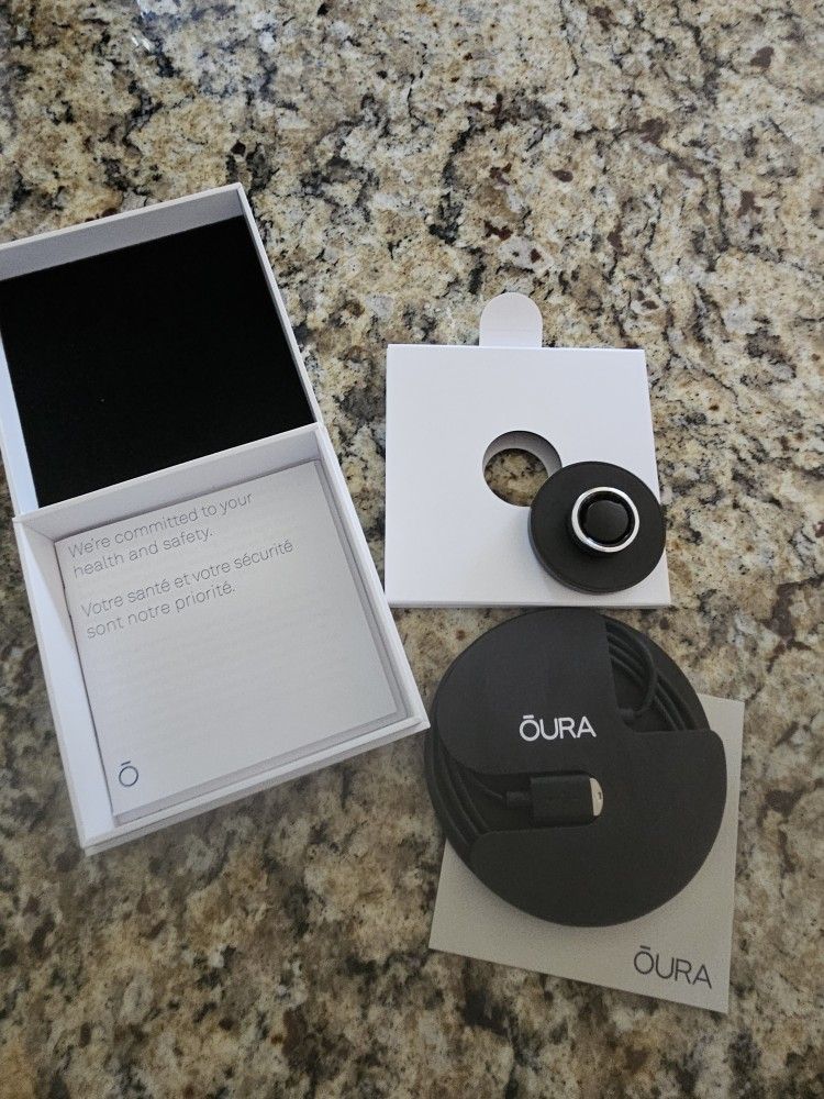 Oura Ring Silver Size 7 Gen 3