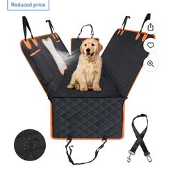 Dog Car seat cover.