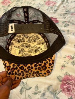 Von Dutch Leopard Print Trucker Hat