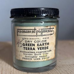 Vintage “Permanent Pigments” Green Earth