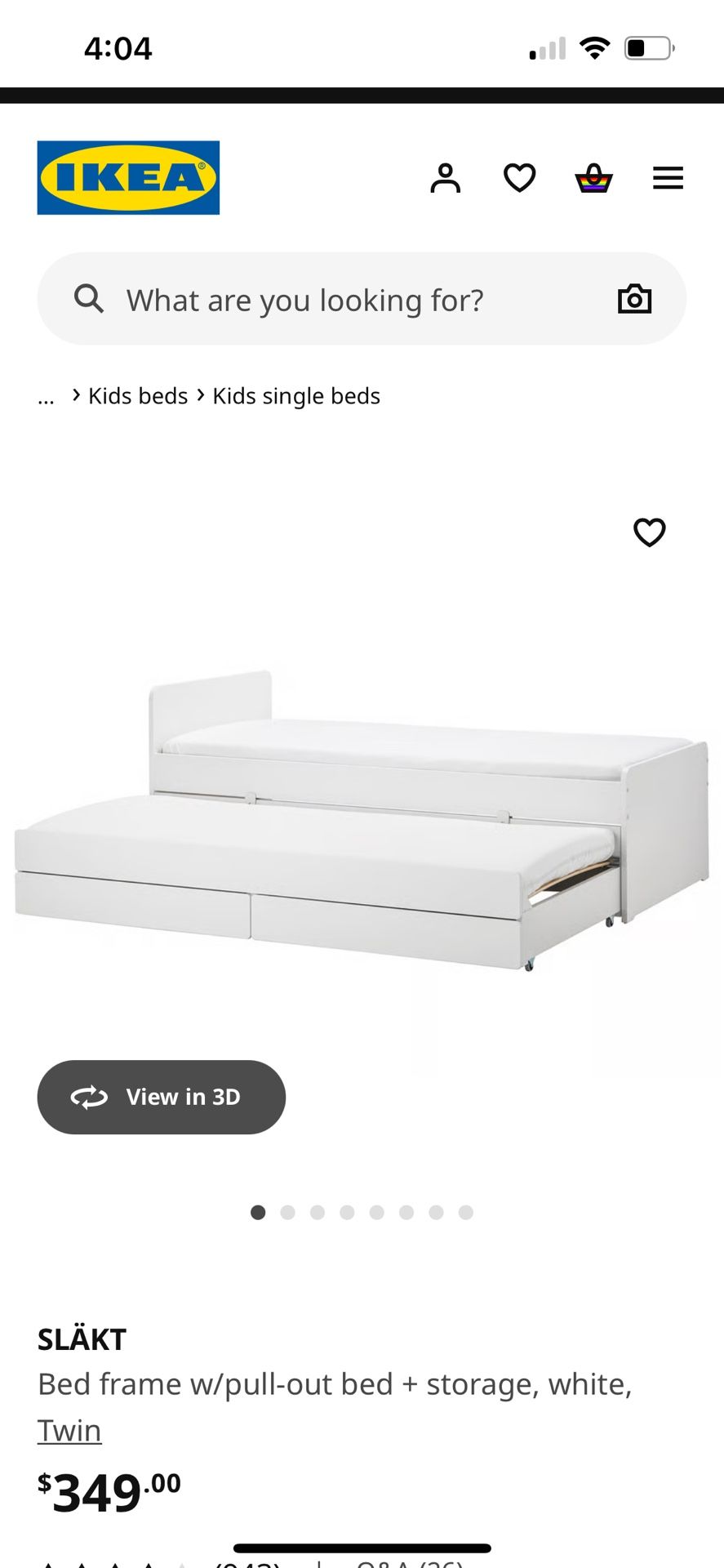 IKEA’s Kid Bed set
