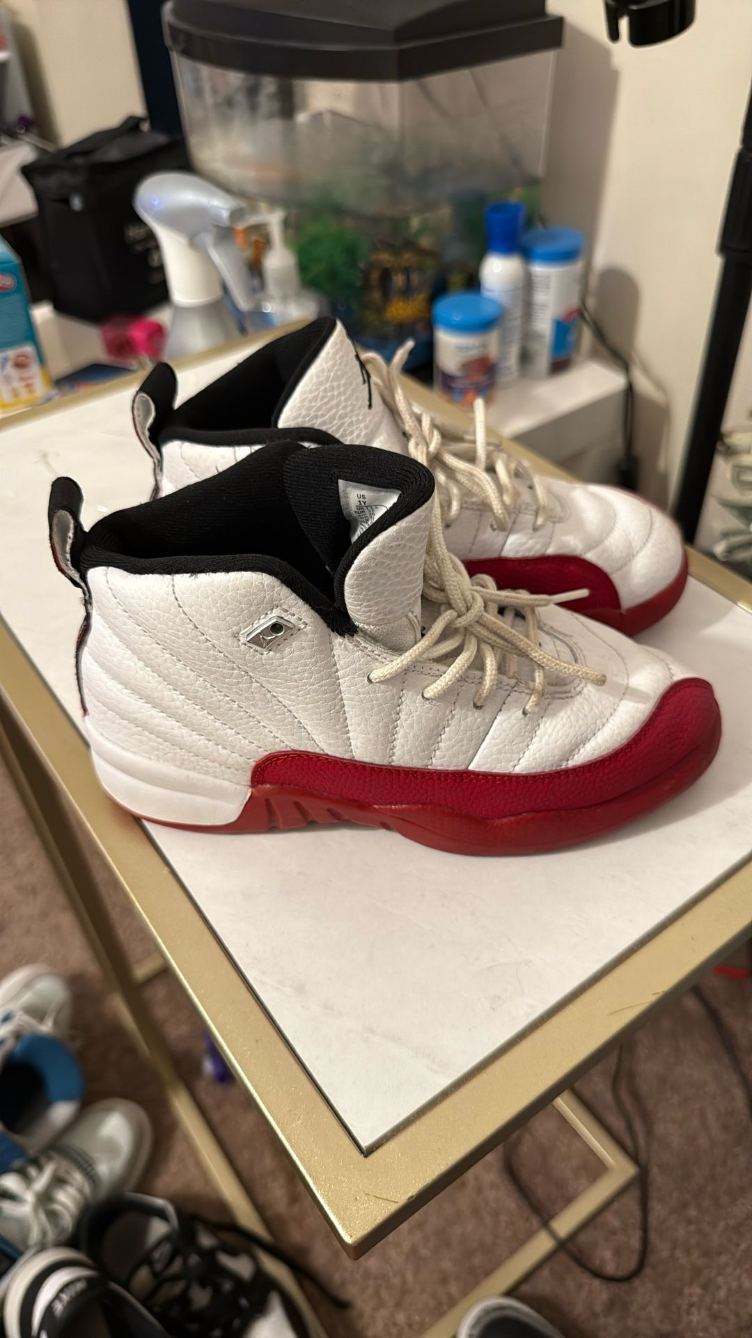 Nike Air Jordan 12 Retro GS Cherry Red White 2023