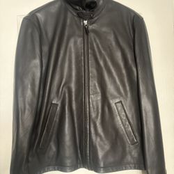 Leather Jacket Black, Polo Ralph Lauren